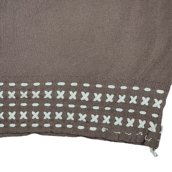 Vintage Finity Brown Sleeveless Top - Picture 4 of 6